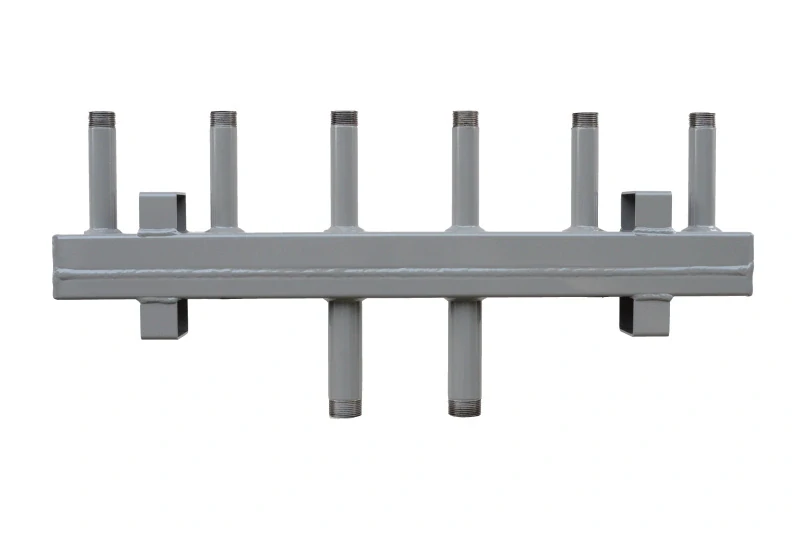 Sdružený rozdělovač sběrač SR 80/3Z připojení 5/4"- dva okruhy 1" s držákem