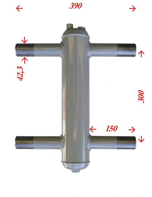 Hydraulický vyrovnávač HV 1,8/32TR (anuloid)- pro přímé navaření bez držáku